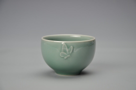 蝴蝶品茗杯